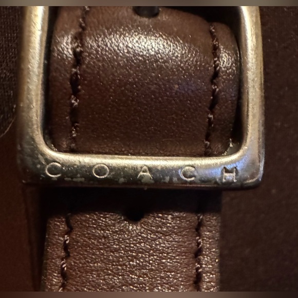 Coach Vintage 6221 Neo Compartment Satchel (Mahogany) - GUC - Picture 12 of 13